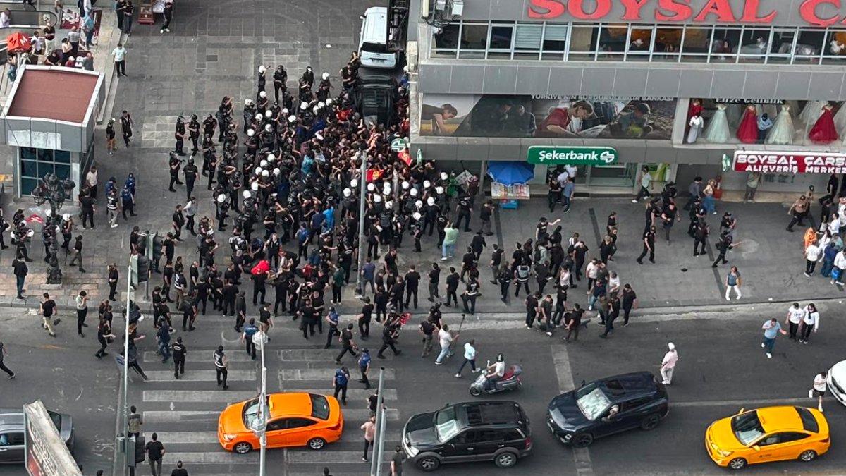 HKP'nin NATO protestosuna polis müdahalesi: 19 kişi gözaltına alındı