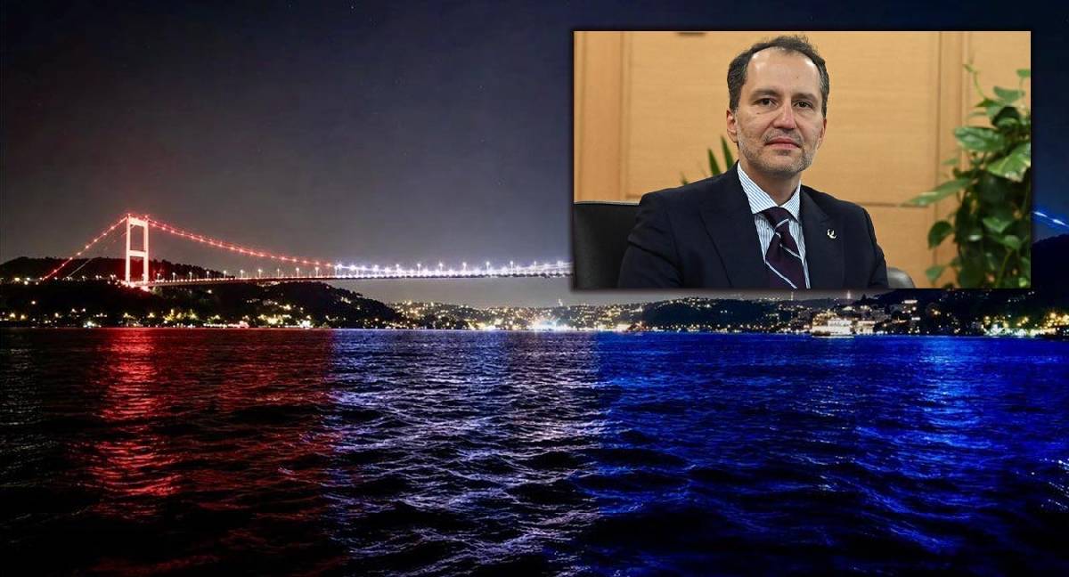 Fatih Erbakan’dan FSM Köprüsü tepkisi: ABD bayrağı renkleriyle ışıklandıran zihniyeti kınıyoruz