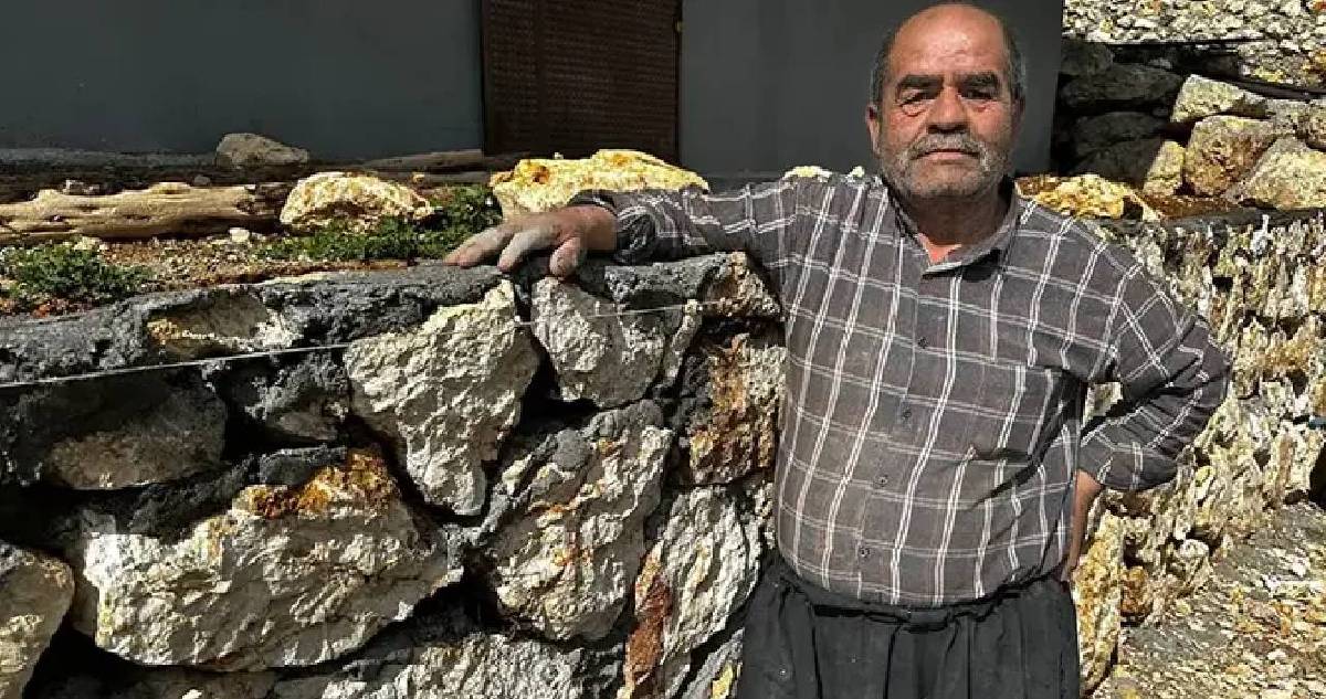 50 senedir yapıyor, taşlarla duvar örüyor: Baba mesleği geçim kaynağı oldu