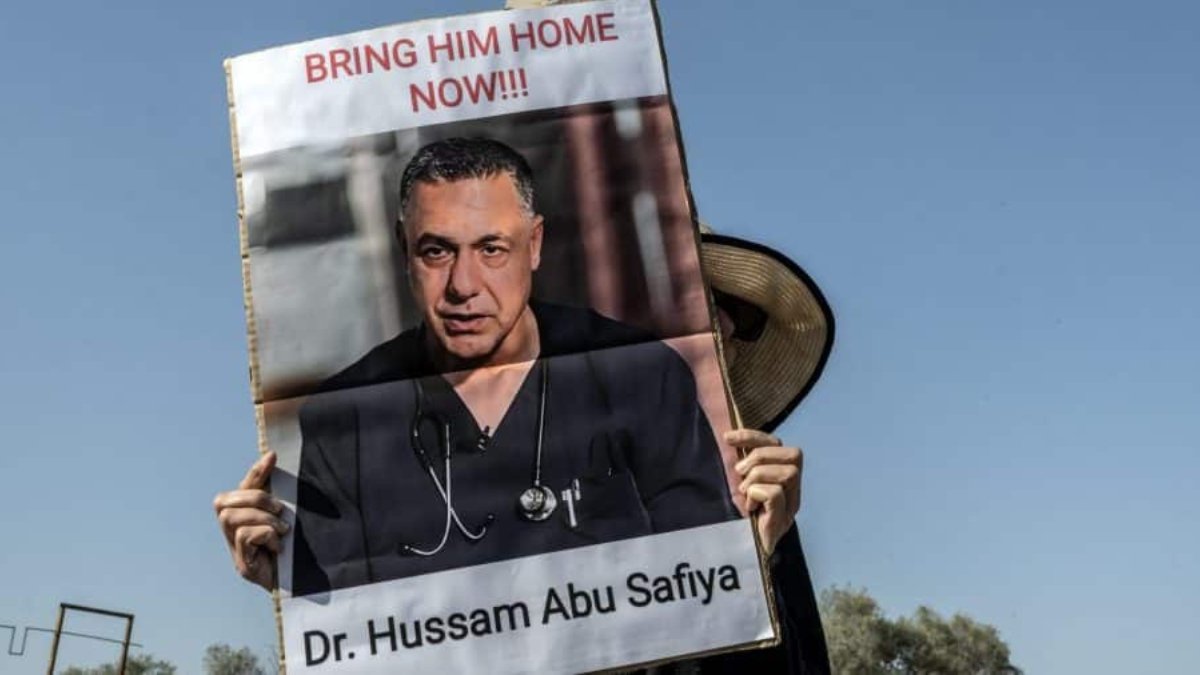 İsrail hapishanesindeki Gazzeli doktor için kritik uyarı: Hüsam Ebu Safiyye’nin hayatı tehlikede