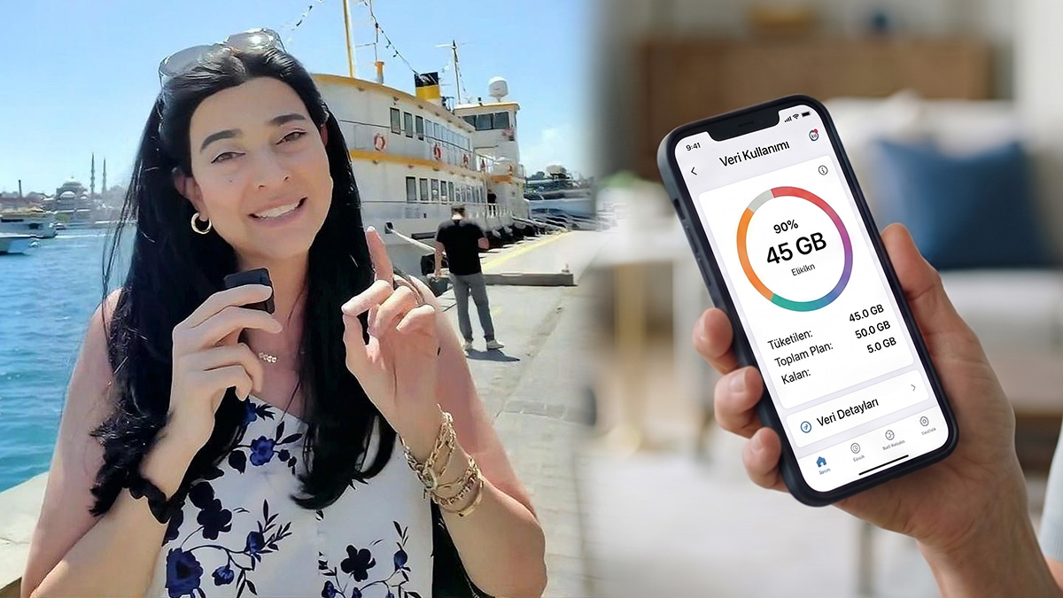 Kanada'da aylık 7 GB yetiyordu; Türkiye'de 3. haftada 45 GB bitti