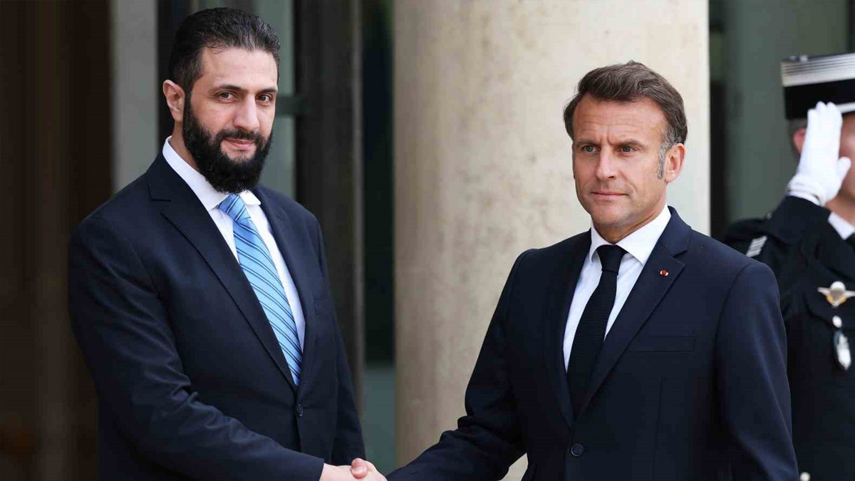 Macron-Şara görüşmesi öncesi Şam'da patlama