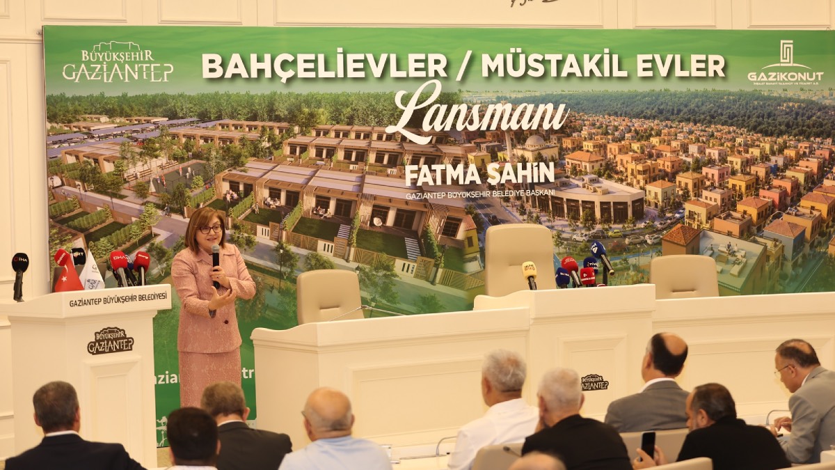 Gaziantep Büyükşehir Belediyesi’nden yeni konut projesi