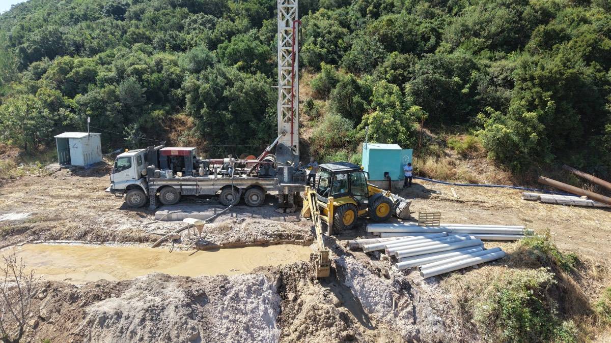 Manisa’da içme suyu kaynakları için 20 noktada sondaj çalışması