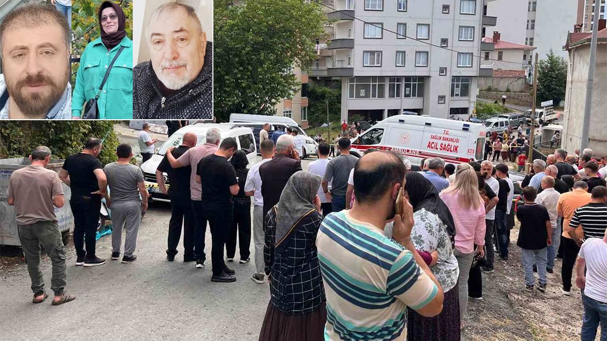 Ordu'da aile katliamı! Anne, baba ve oğulları silahla öldürüldü