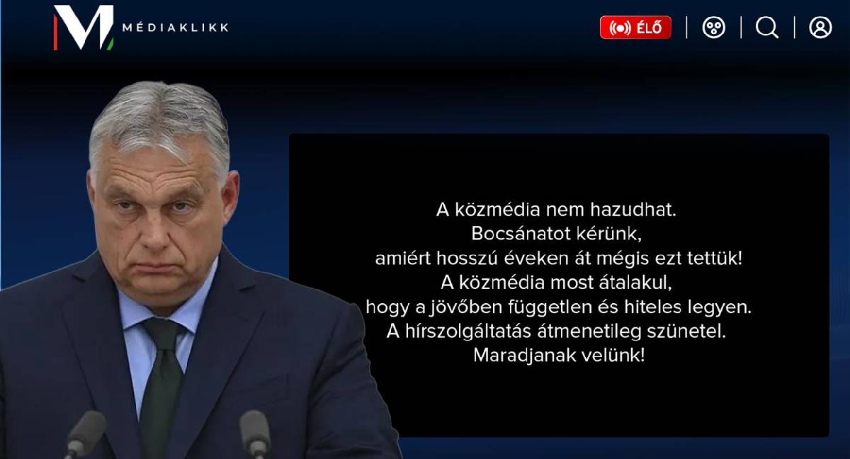 16 yıllık Orban iktidarı sona erdi Macaristan'ın TRT'si yayına böyle başladı: "Kamu medyası yalan söylememelidir"