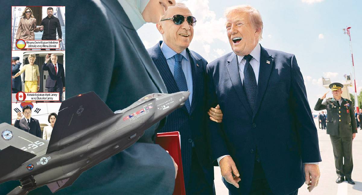 Çantasında F-35 var