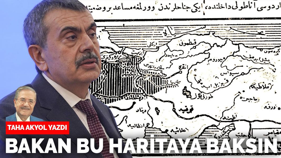 Bakan bu haritaya baksın