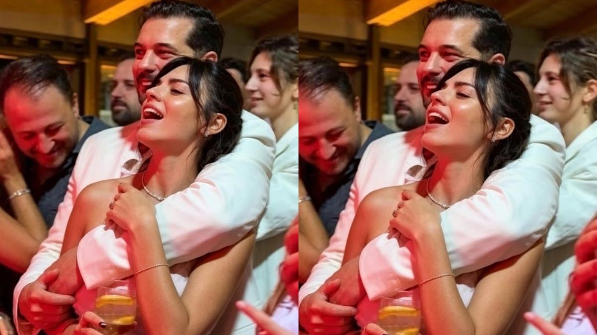 Çağatay Ulusoy ve Aslıhan Malbora’dan düğün karesi! Samimi pozları çok sevildi
