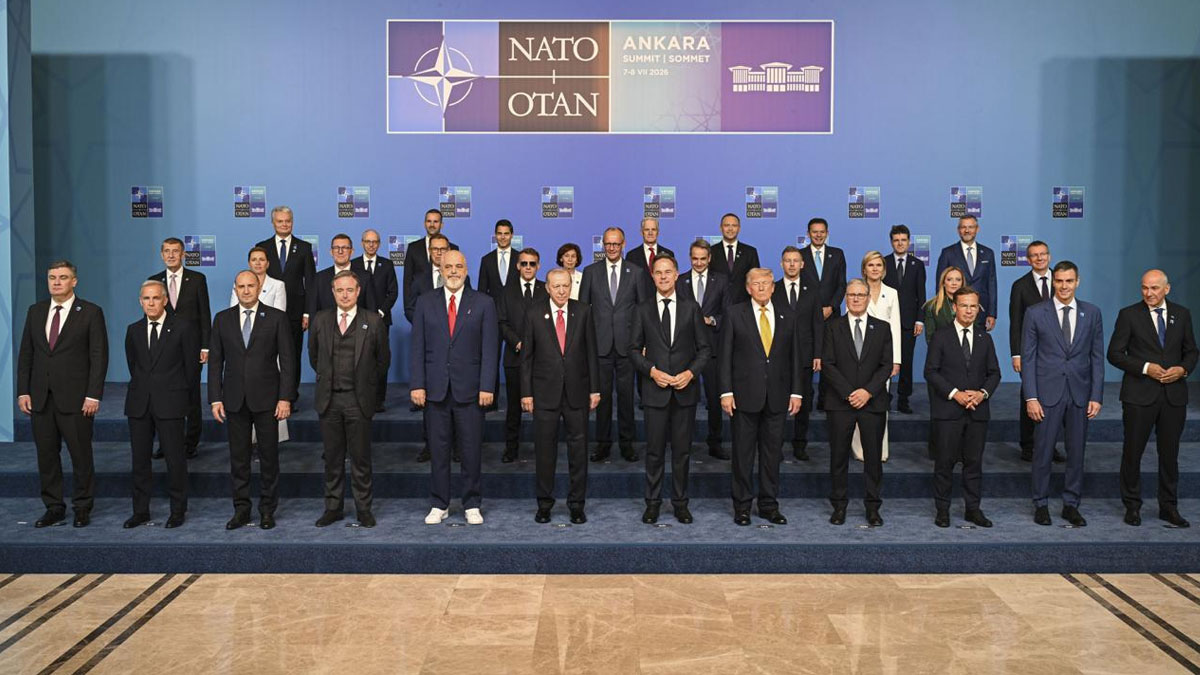 Liderler'den Beştepe'de aile fotoğrafı: Erdoğan açılışı yaptı, Trump’tan İran ve İspanya çıkışı geldi