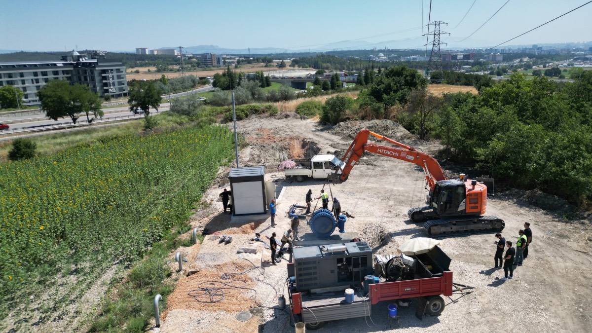 Bursa’da Çınarcık İçme Suyu Arıtma Tesisi şebekeye entegre ediliyor