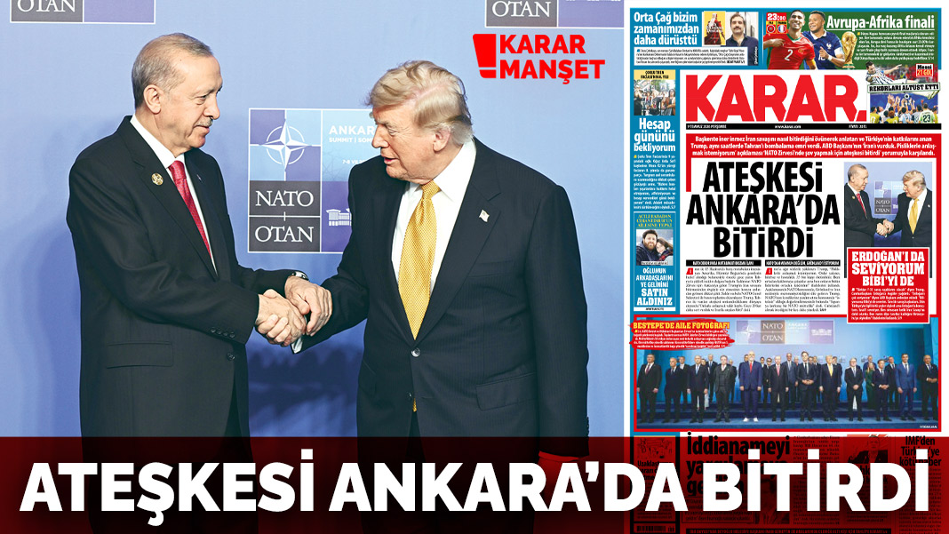 Trump'ın Ankara'da Ateşkes Açıklaması