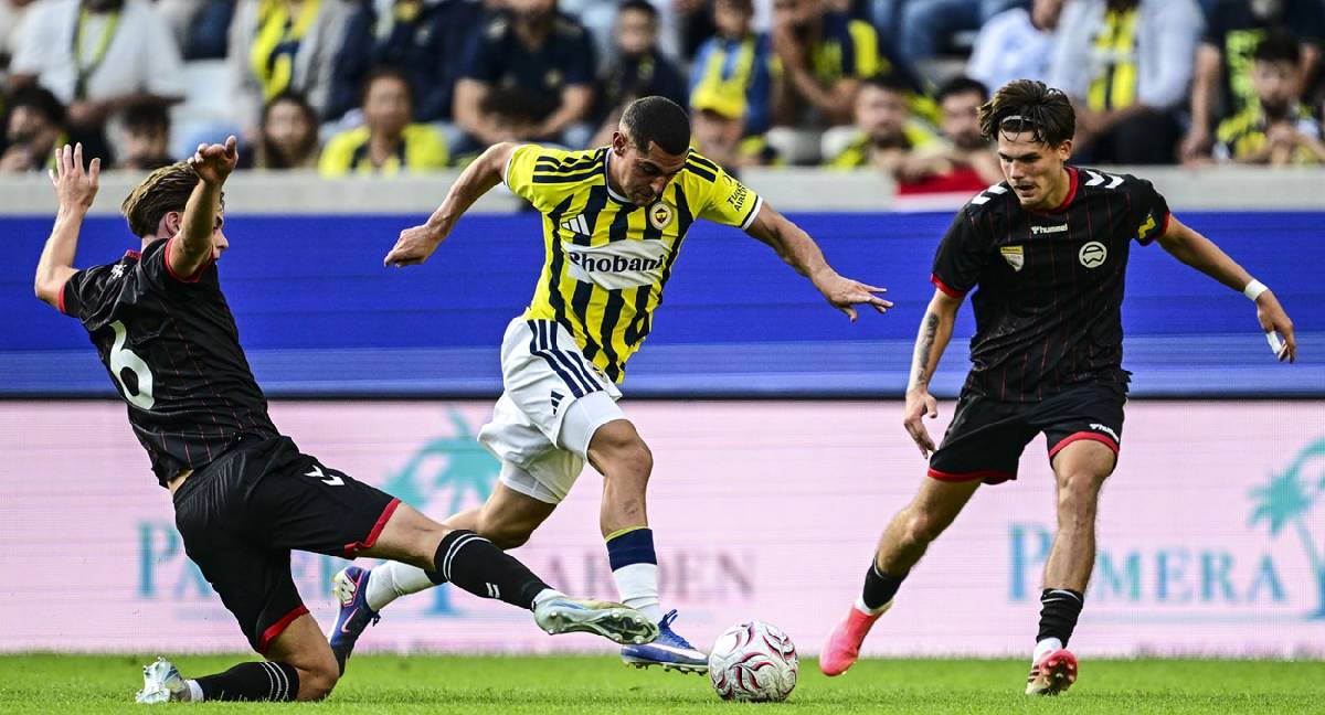 Fenerbahçe’den hazırlık maçında farklı galibiyet
