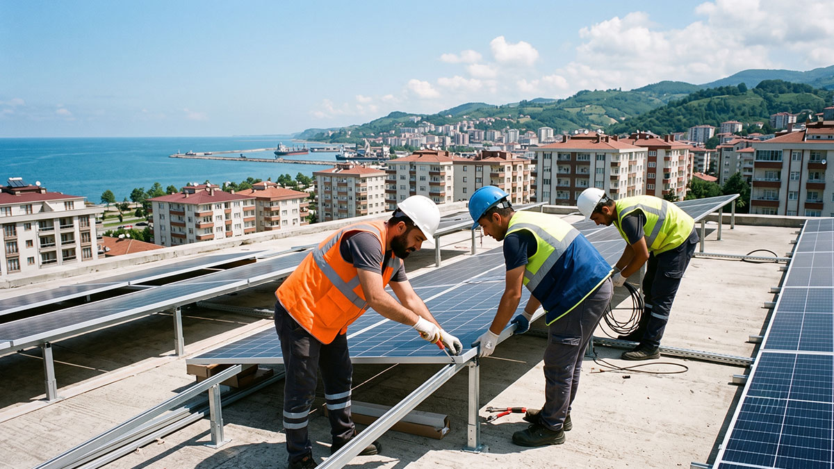 Samsun'un dört bir yanında yükselecek: Yenilenebilir enerjide Karadeniz'in en büyüğü olacak
