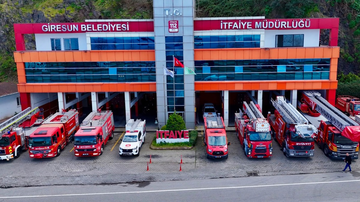 Giresun Belediyesi itfaiyesinden altı aylık faaliyet raporu