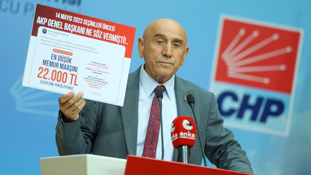 CHP'li Kaya: En düşük emekli maaşı, vekil emeklisinin aldığı zam kadar
