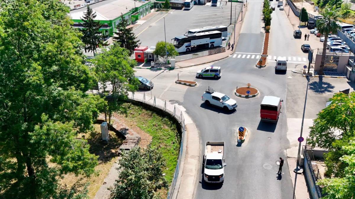 Giresun’da ulaşımı rahatlatacak iki yeni dönel kavşak hizmete alındı