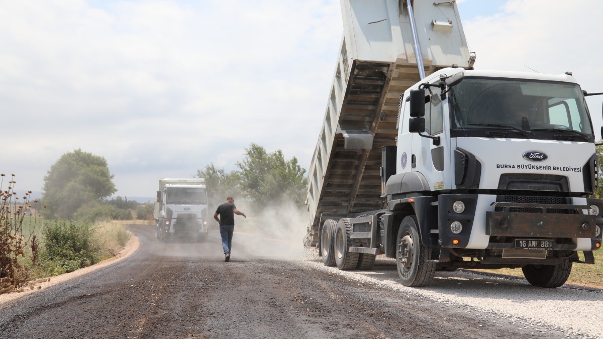 Bursa Büyükşehir’den kırsal ulaşımı güçlendirecek çalışma