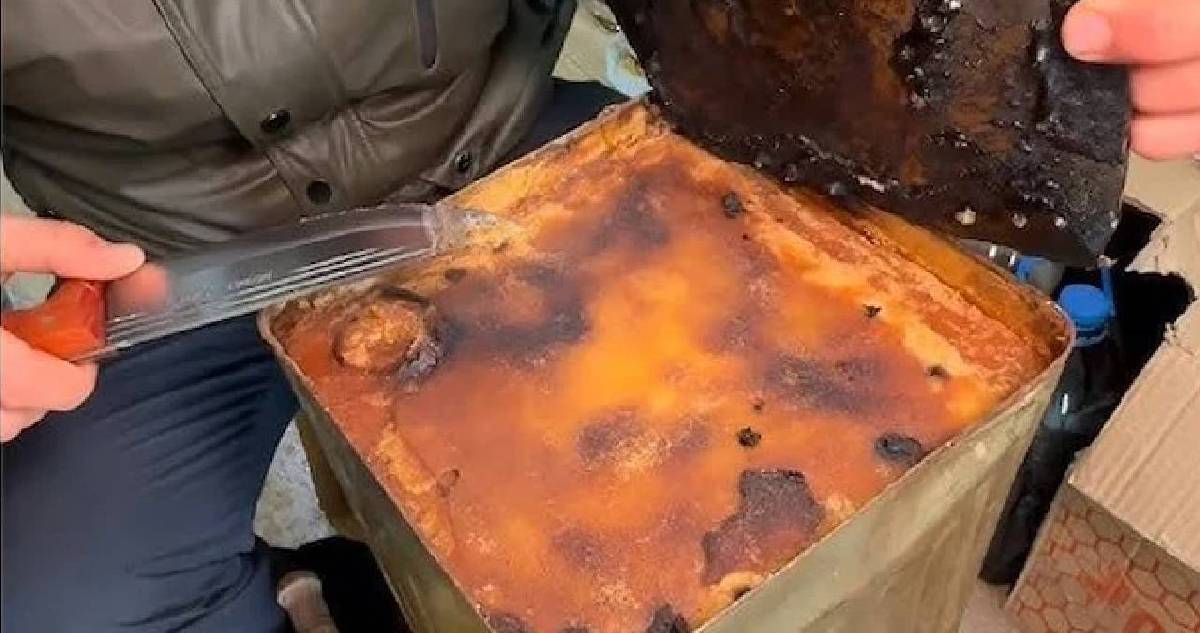 50 sene boyunca sakladı: Kahramanmaraşlı bal üreticisinin yıllanmış balı ilgi odağı oldu