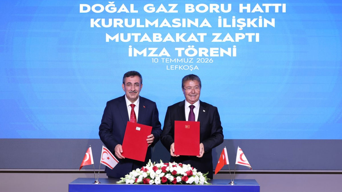 Türkiye ile KKTC arasında doğalgaz anlaşması: İmzalar atıldı