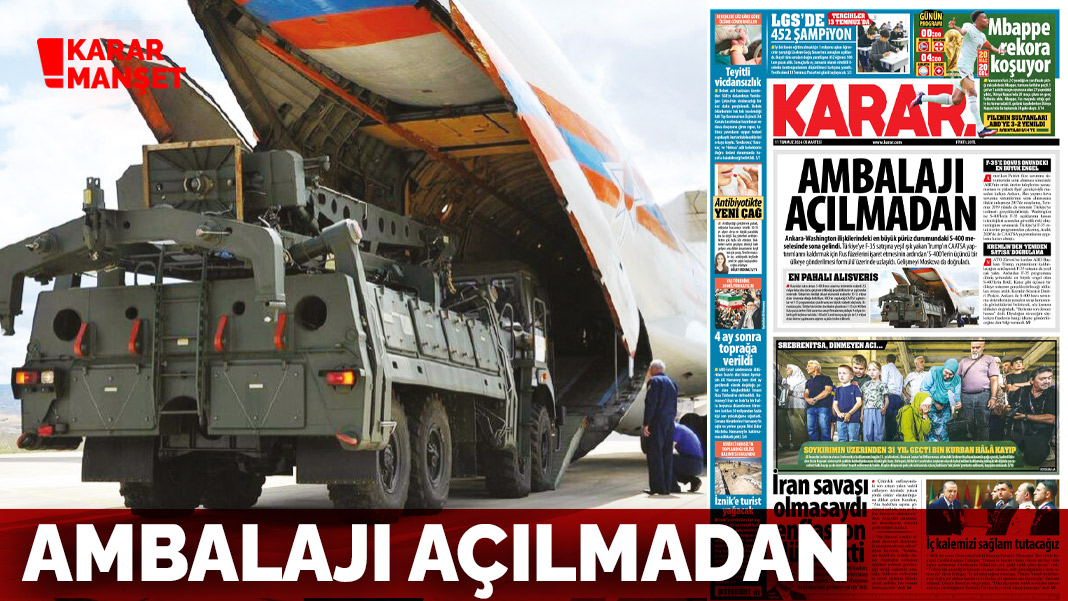 Ambalajı açılmadan