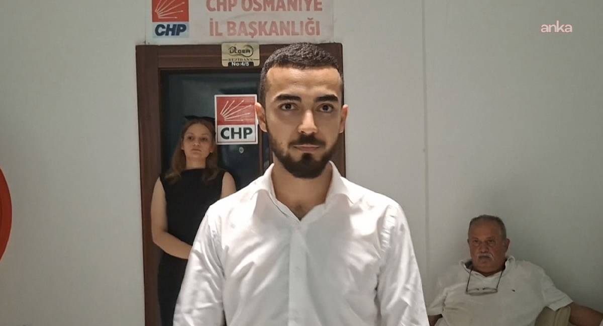 CHP Osmaniye Merkez İlçe Gençlik Kolları Başkanı Eren'e saldırı: Tedavi altına alındı