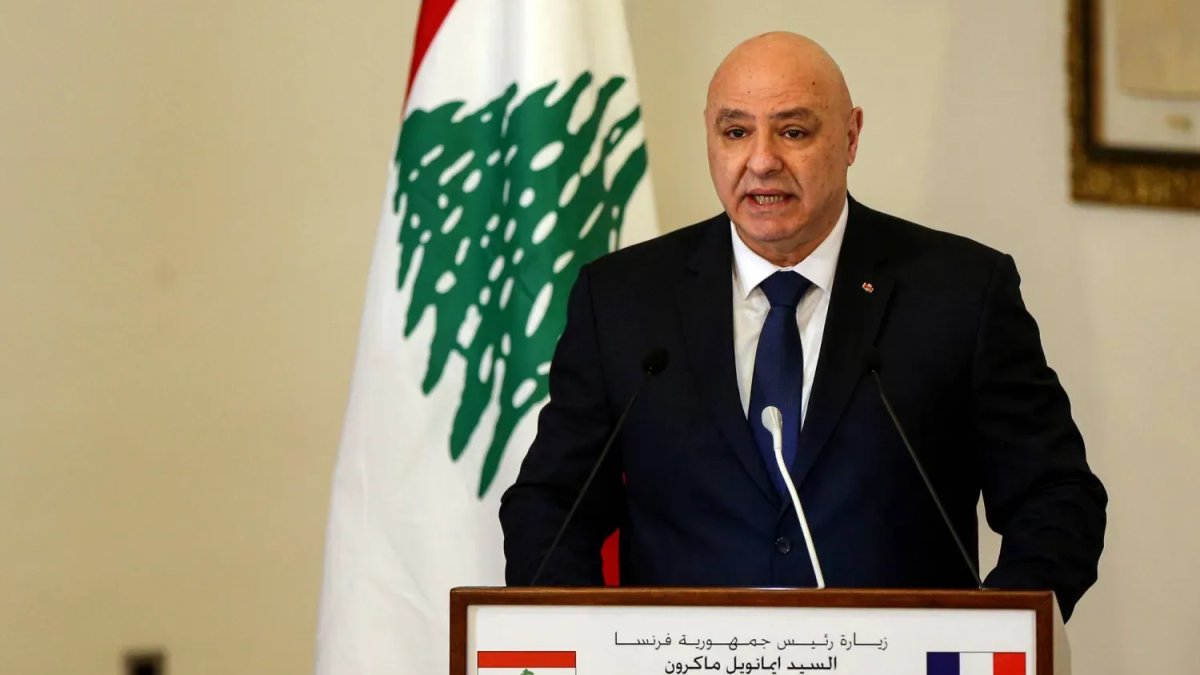 Lübnan Cumhurbaşkanı Joseph Avn: Trump'tan İsrail'e çerçeve anlaşmasına uyması için baskı yapmasını isteyeceğim