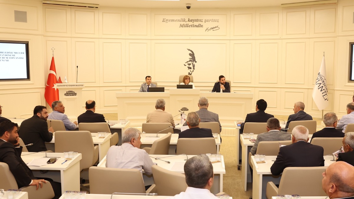 Gaziantep Büyükşehir Meclisi’nde Gazze için kardeş şehir kararı