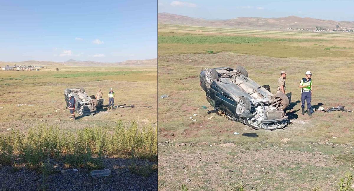 Eski belediye başkanının kullandığı araç takla attı: 4 yaralı