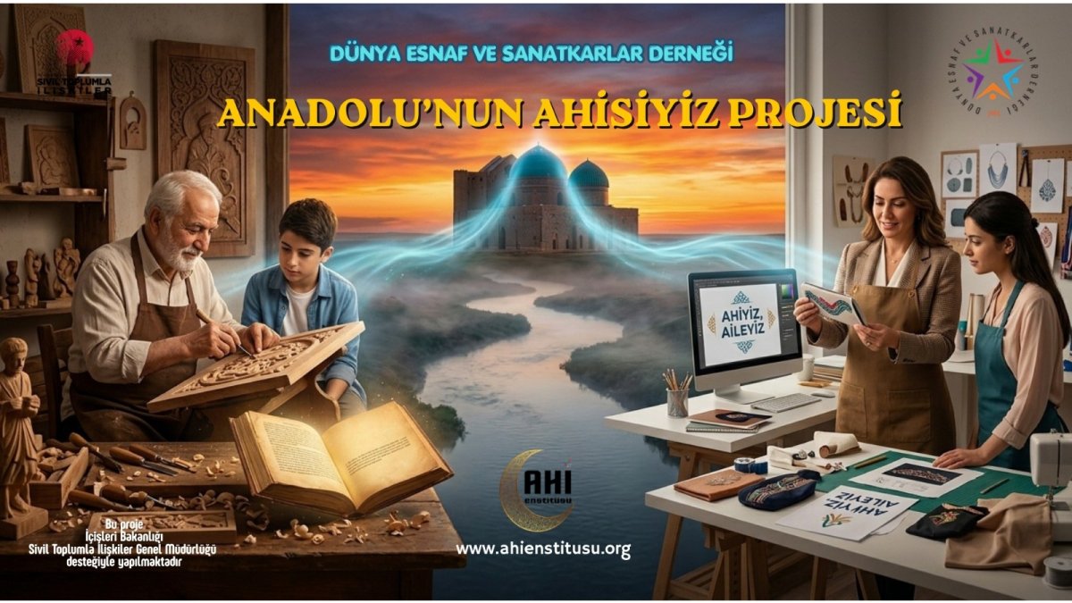 "Anadolu'nun Ahisiyiz" projesi başlıyor: Esnafın sorunları masaya yatırılacak