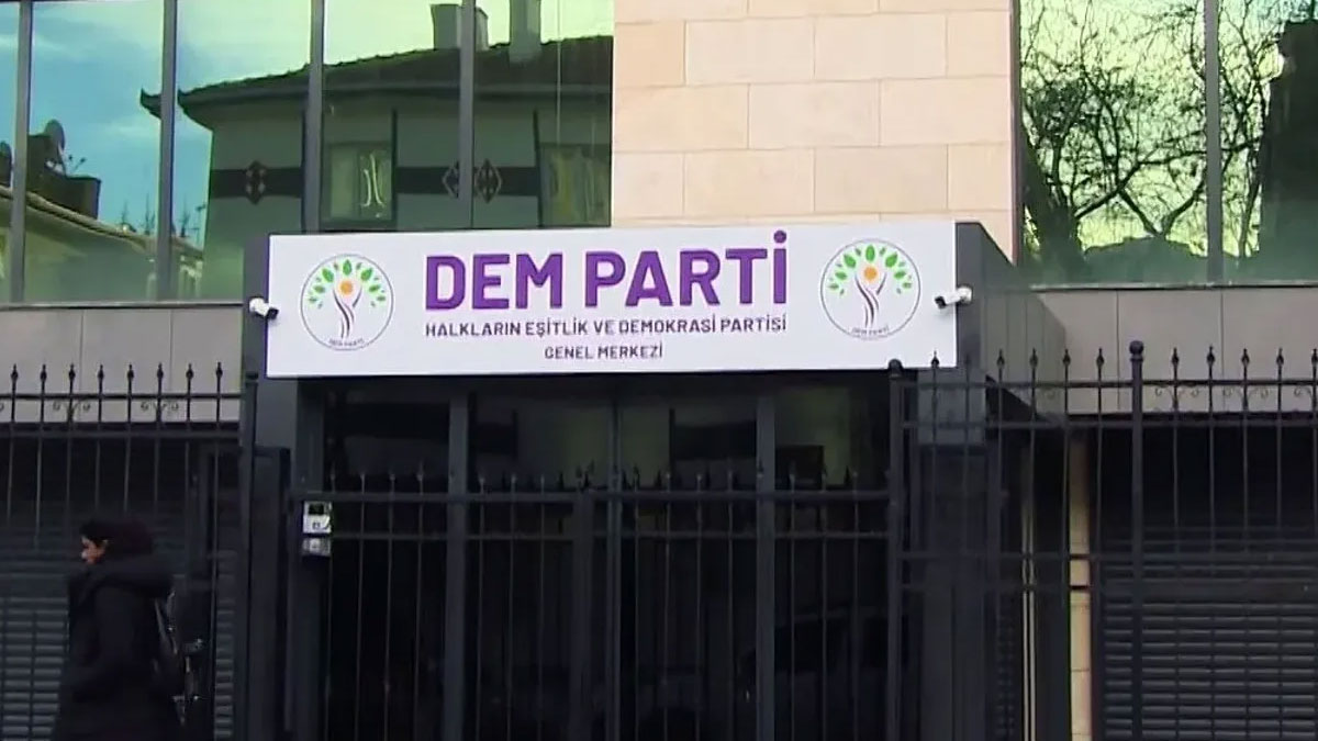 DEM Parti'den Çankaya operasyonuna tepki: Yargı, siyasi tasfiye aracı olarak kullanılmamalı