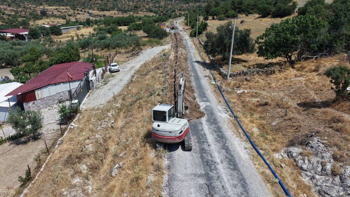 Manisa’da içme suyu altyapısında yenileme çalışması