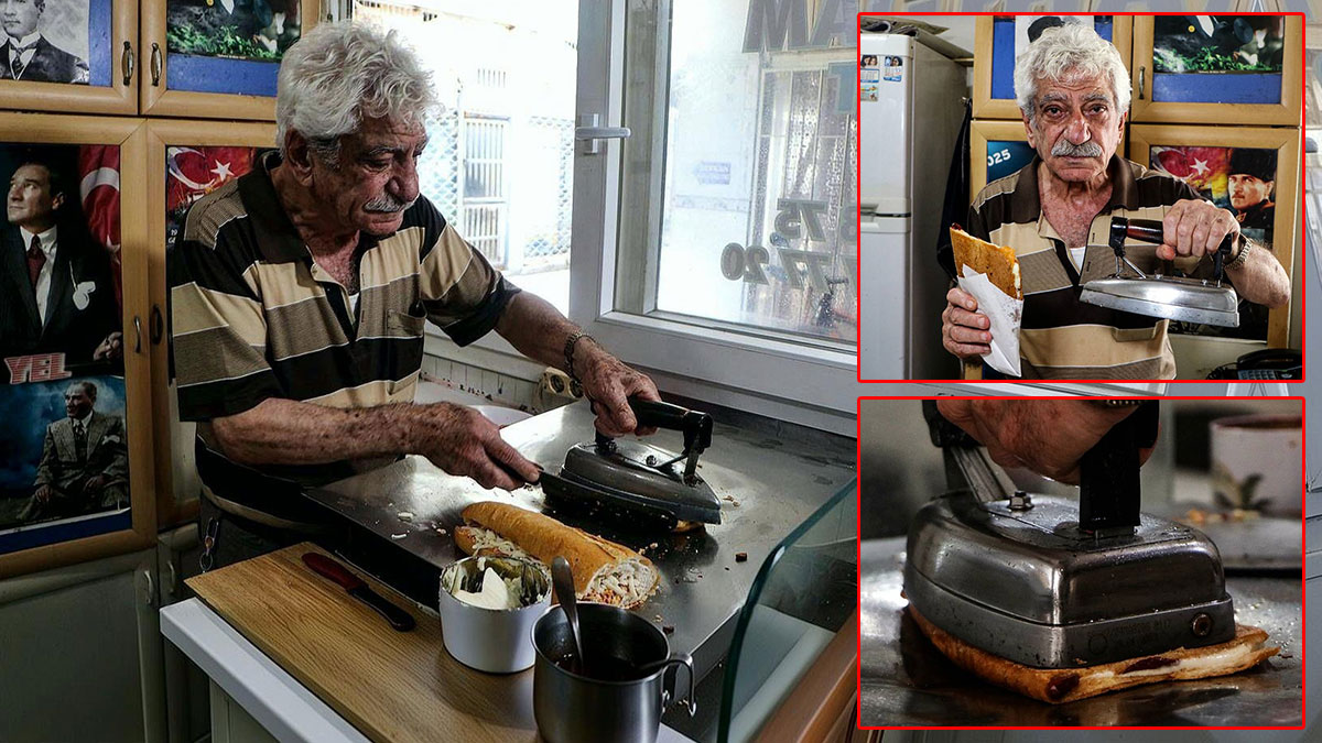 50 yıldır aynı ütüyü kullanıyor: Meşhur tostçu Tahsin Usta'nın lezzet sırrı