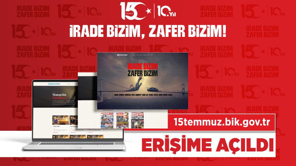 Basın İlan Kurumu’ndan 15 Temmuz’a ilişkin dijital hafıza portalı