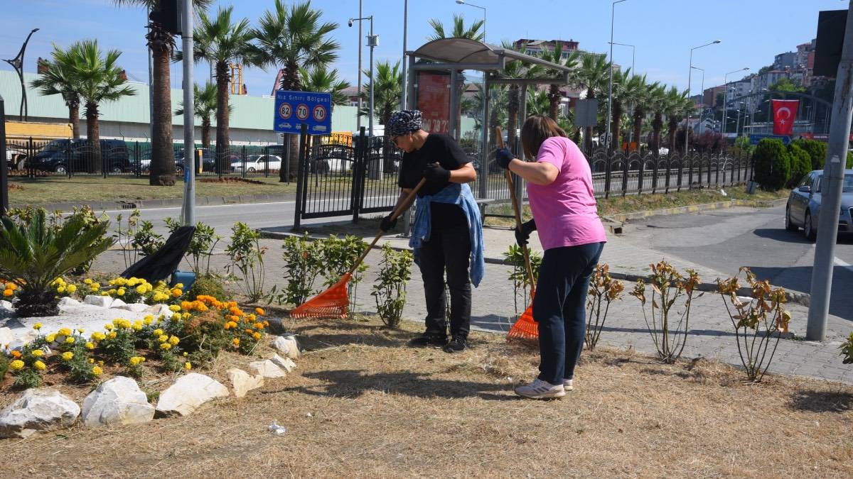 Giresun Büyükşehir ekibinden yoğun çalışma