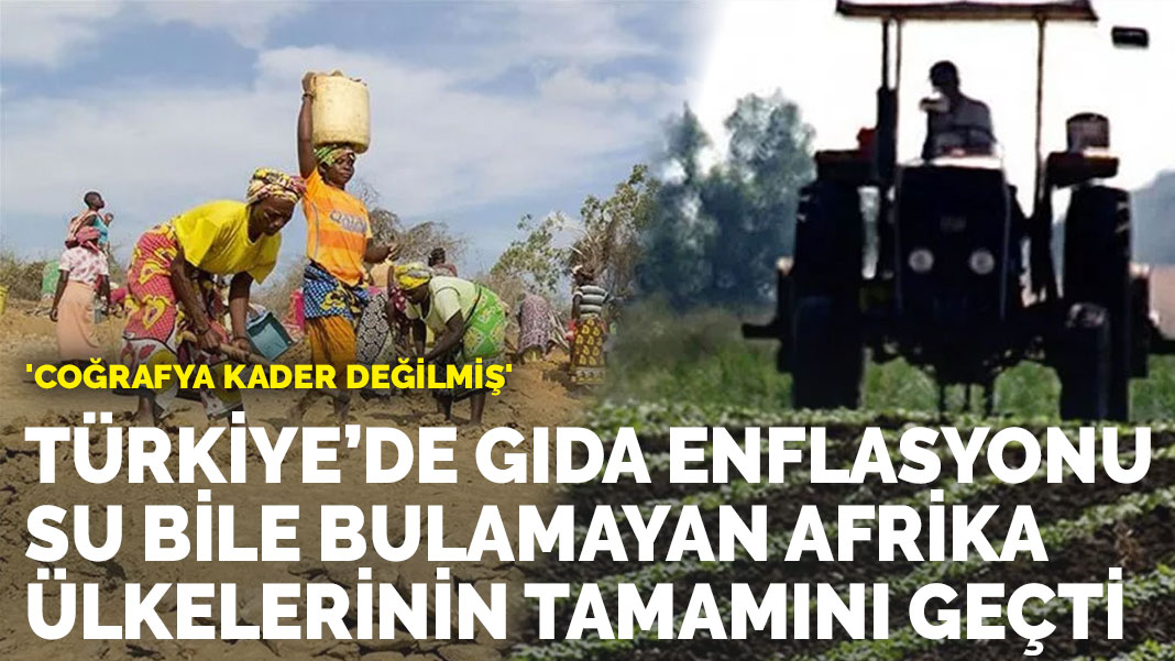 Türkiye’de gıda enflasyonu su bile bulamayan Afrika ülkelerinin tamamını geçti: 'Coğrafya kader değilmiş'