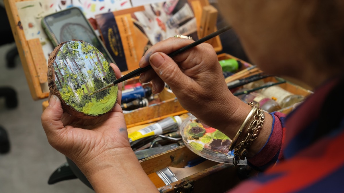 Eskişehir’de Sanat Sokağı atölyeleri üretime açıldı