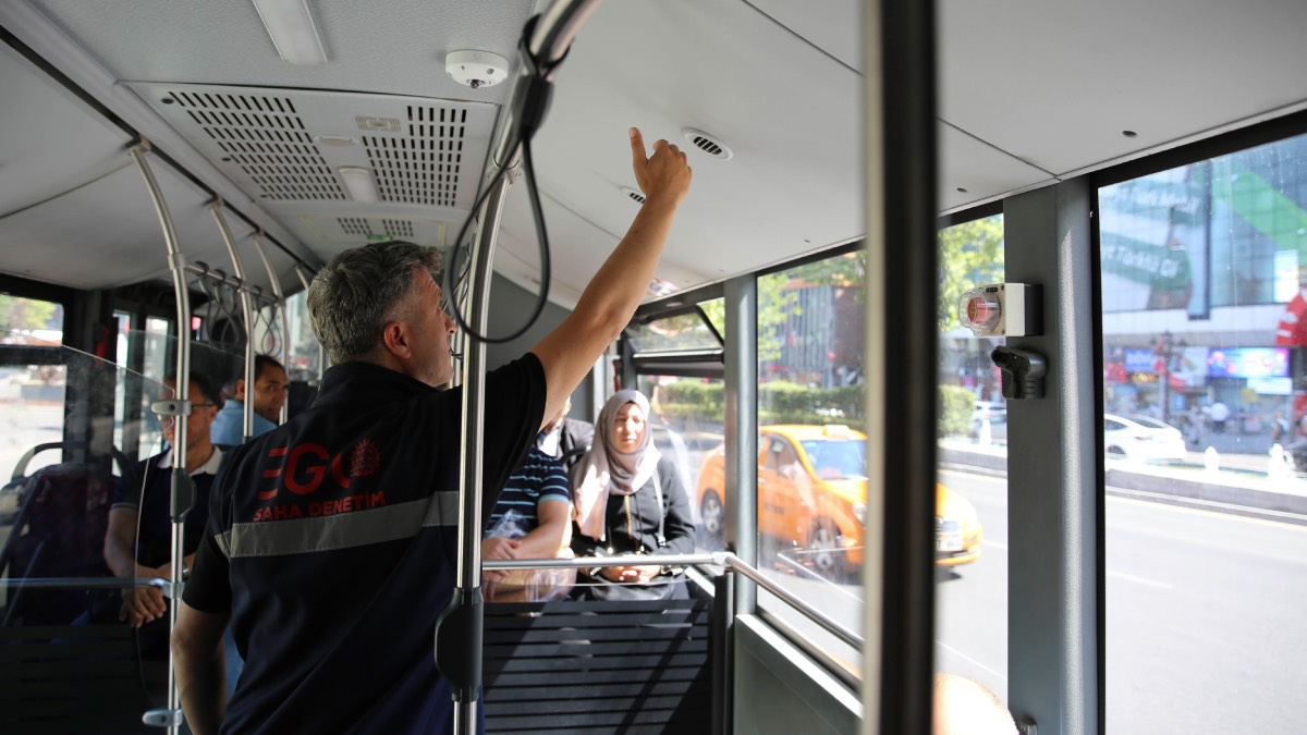 Ankara’da toplu taşıma araçlarına sıkı denetim