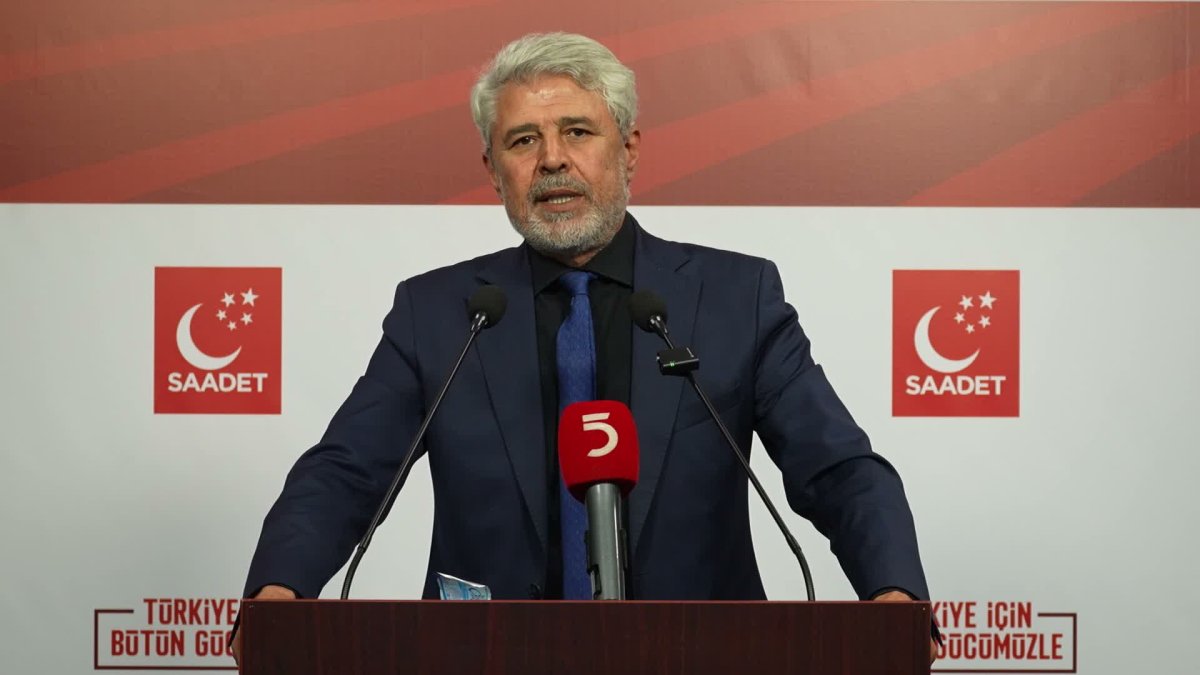 Saadet Partisi'nden Ahbap soruşturmasına ilişkin açıklama: "Sorumlular hukuk önünde hesap vermeli"