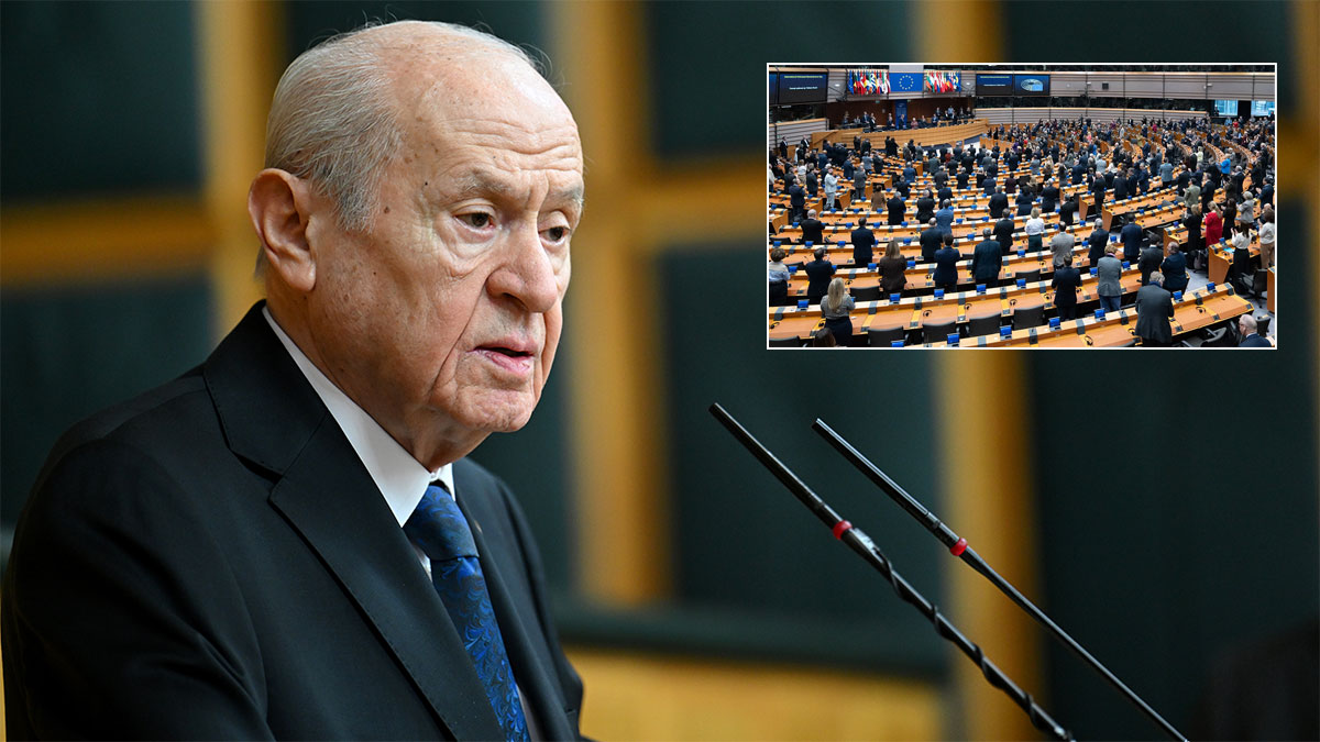 Bahçeli'den Avrupa Parlamentosu'na tepki: Kıbrıs Türklüğüne istikamet tayin edecek irade Brüksel'de değildir