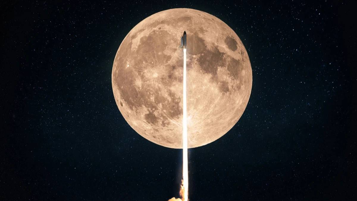 NASA uyardı: SpaceX roket parçası ağustosta Ay’a çarpabilir