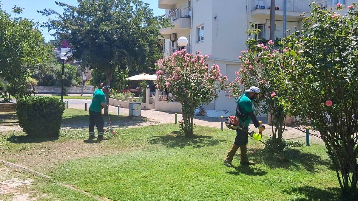 Efeler’in yeşil alanlarında güvenlik, hijyen ve konfor bir arada