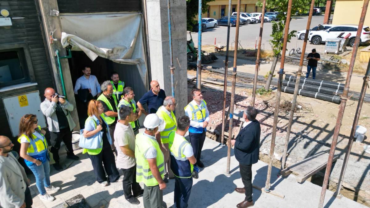 Başkan Vekili Biba, Şahin Başol’da çalışmaları inceledi