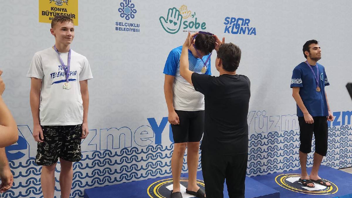 Büyükşehirin özel sporculardan Türkiye Şampiyonası'nda büyük başarı