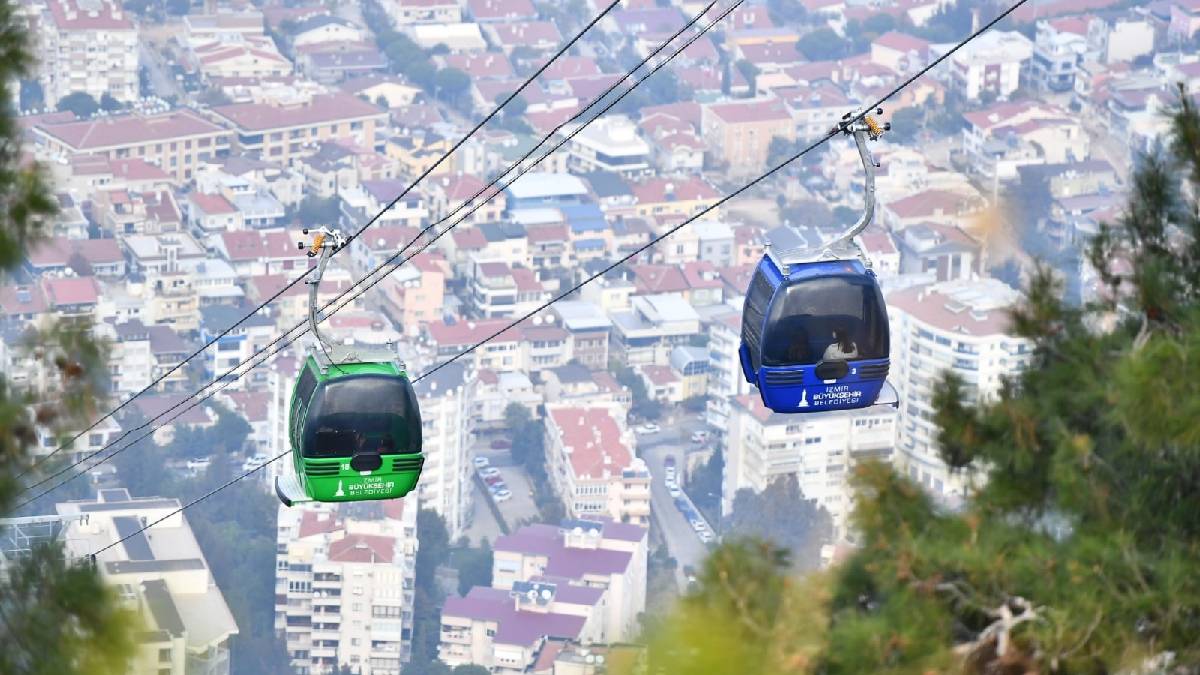 Balçova Teleferik Tesisleri’nde kapsamlı bakım ve yenileme çalışması