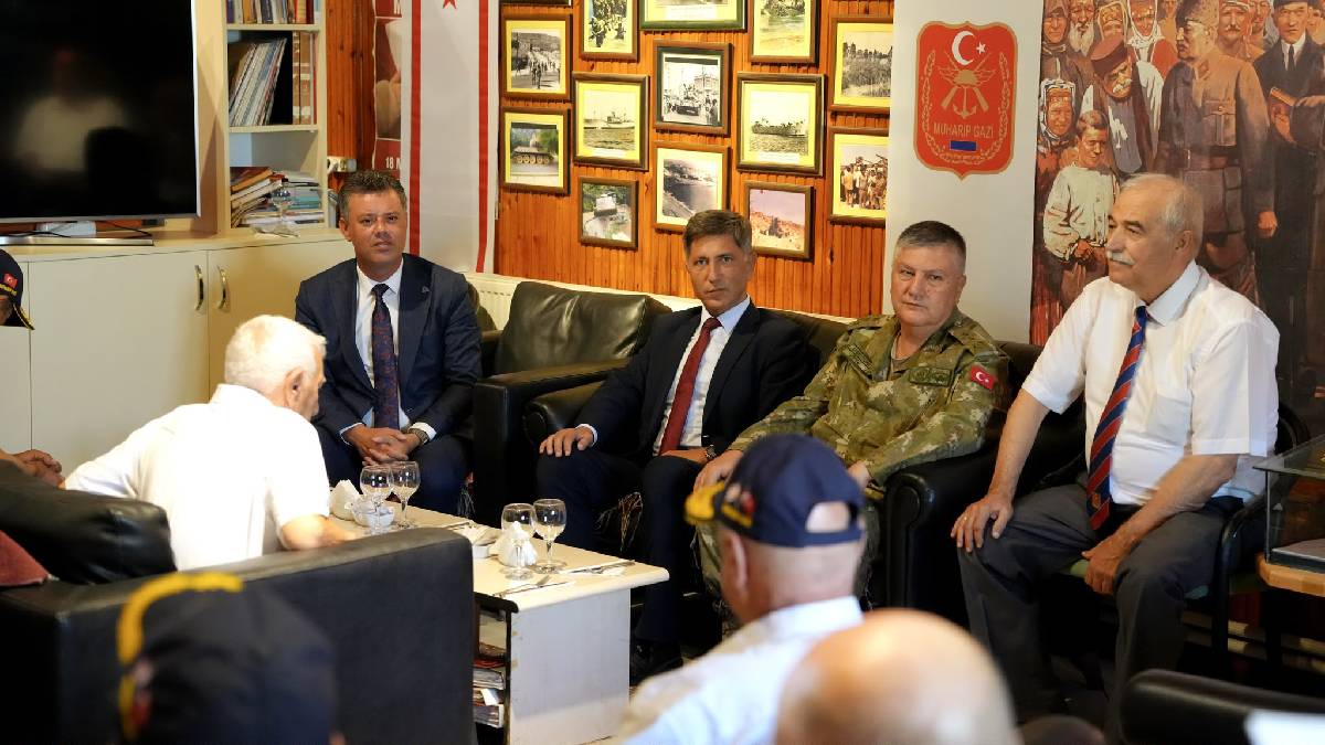 Çorlu Protokolünden Kıbrıs Barış Harekâtı’nın yıl dönümünde anlamlı ziyaret