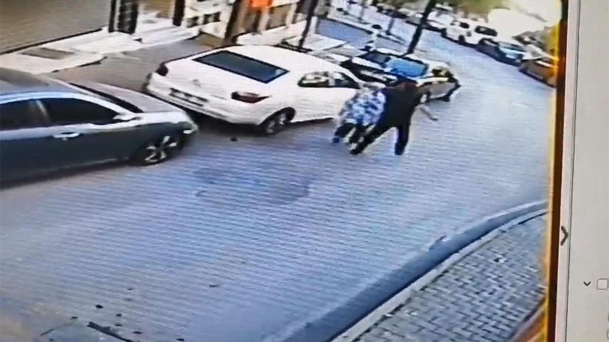 Şişli'de gündüz vakti dehşet! Sokakta yürüyen kadına arkadan yumruk attı