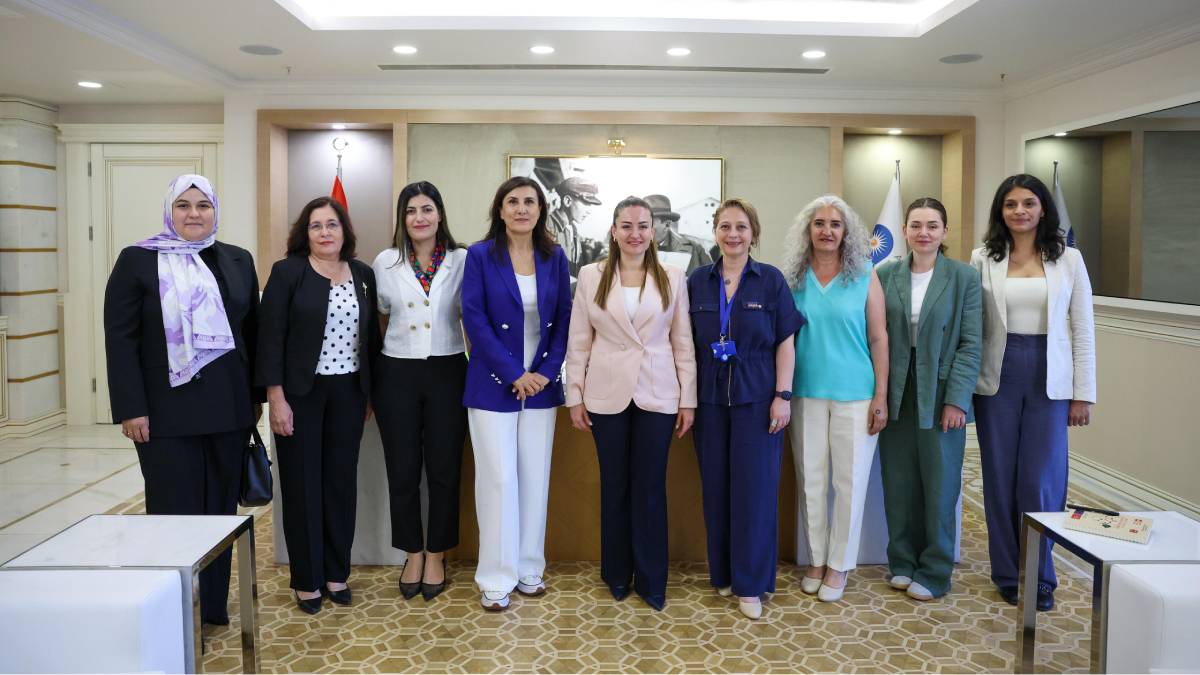 Başkan Vekili Özdemir’e Kadın Dostu Kentler III Programı heyetinden ziyaret