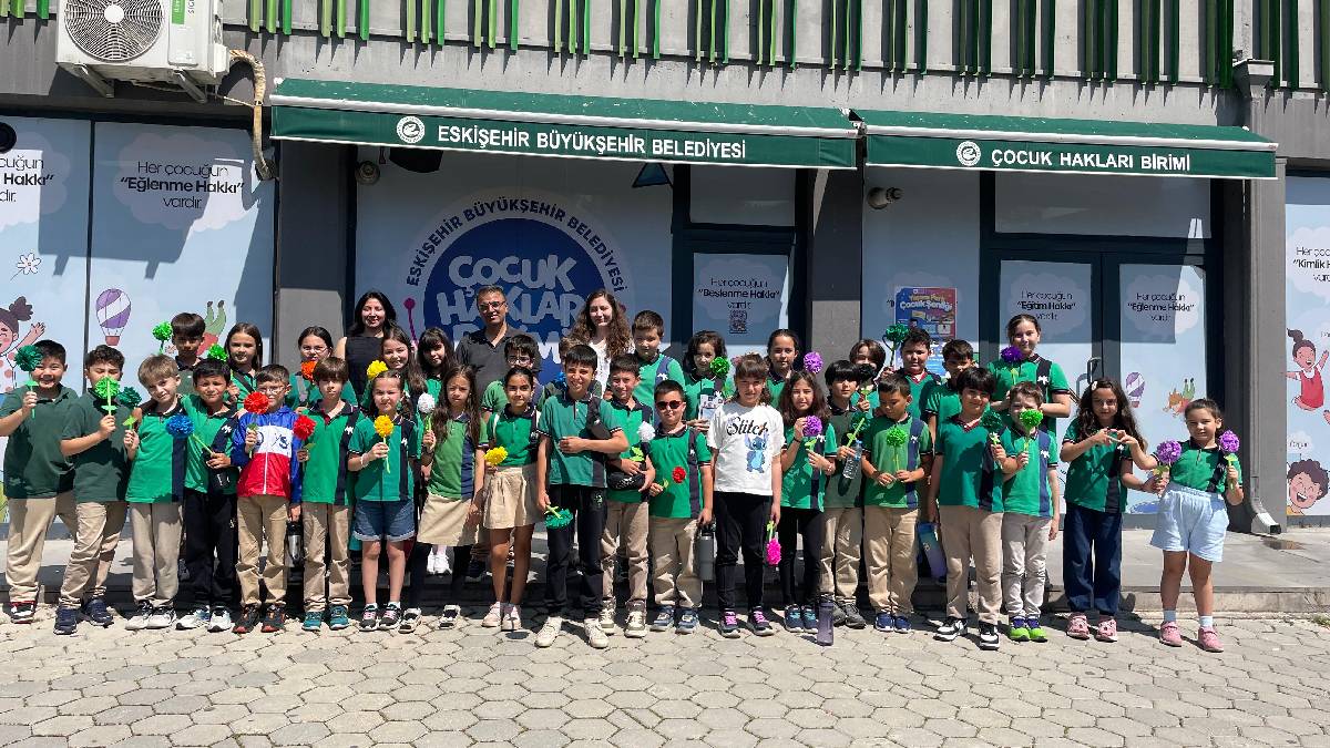 Eskişehir Büyükşehir Belediyesi Çocuk Hakları Birimi'nden ilk 6 ayda 163 atölye