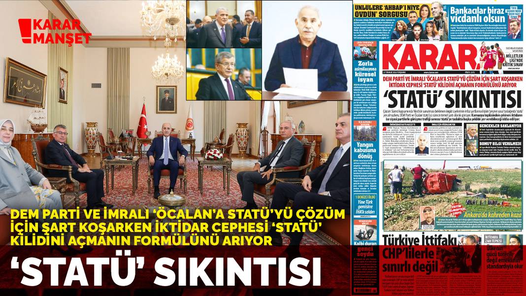 'Statü' sıkıntısı